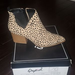 Leopard Booties